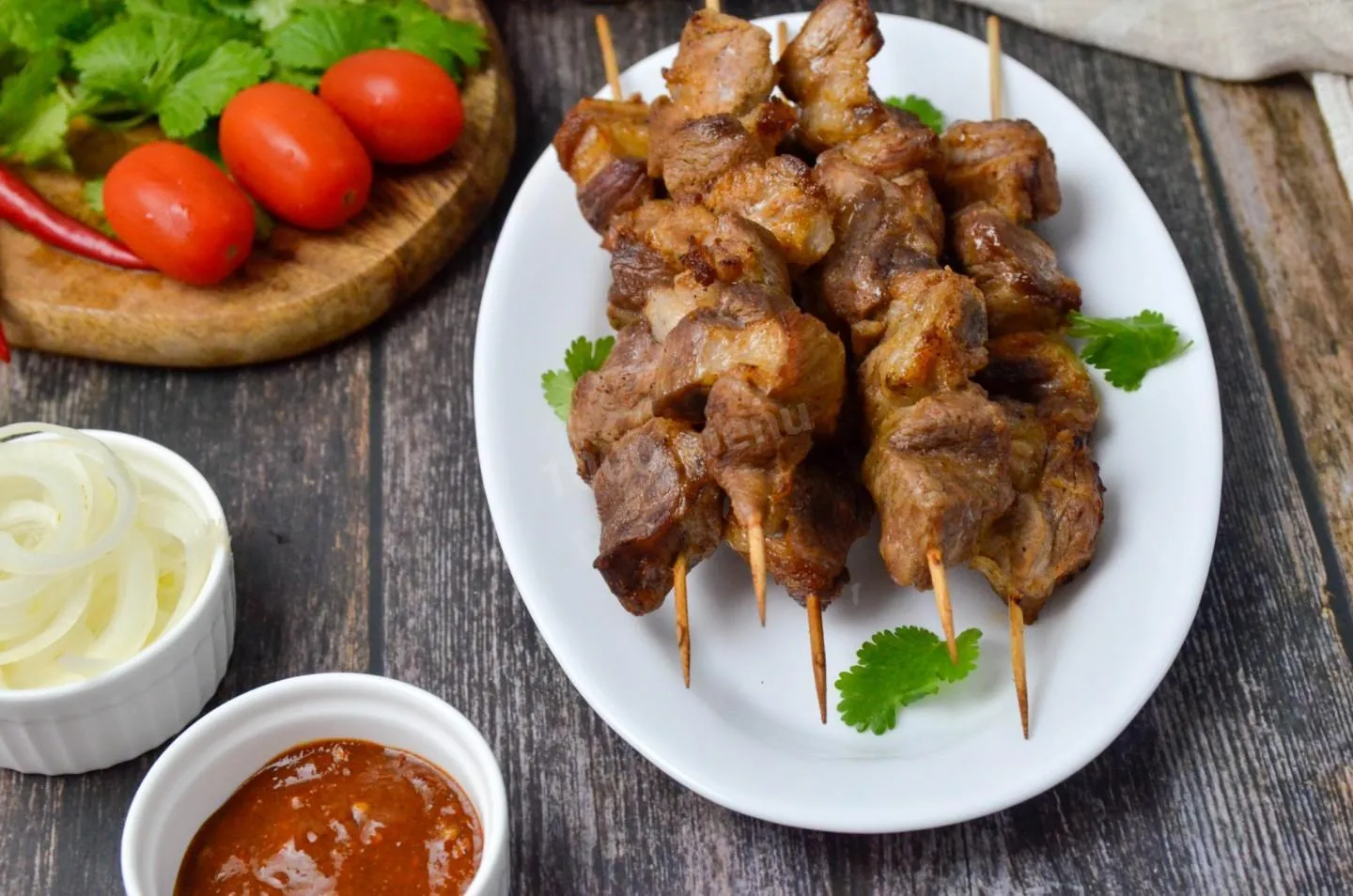 Рецепт приготування шашликів на шпажках в духовці Рецепт приготування шашликів на шпажках в духовці