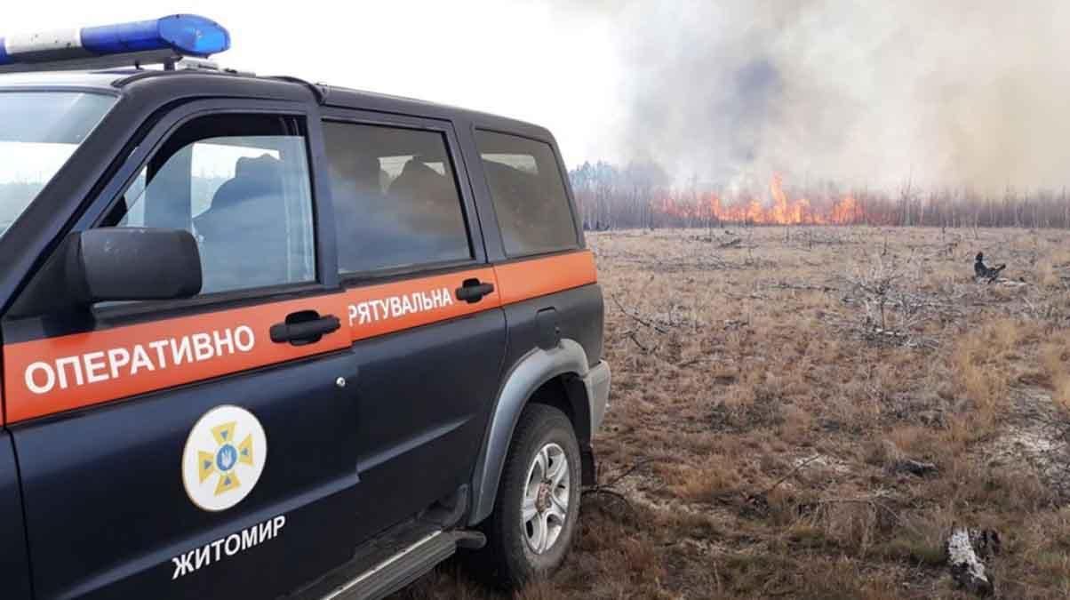 За 4 месяца на Житомирщине произошло столько пожаров, как за весь 2019 год – глава ОГА