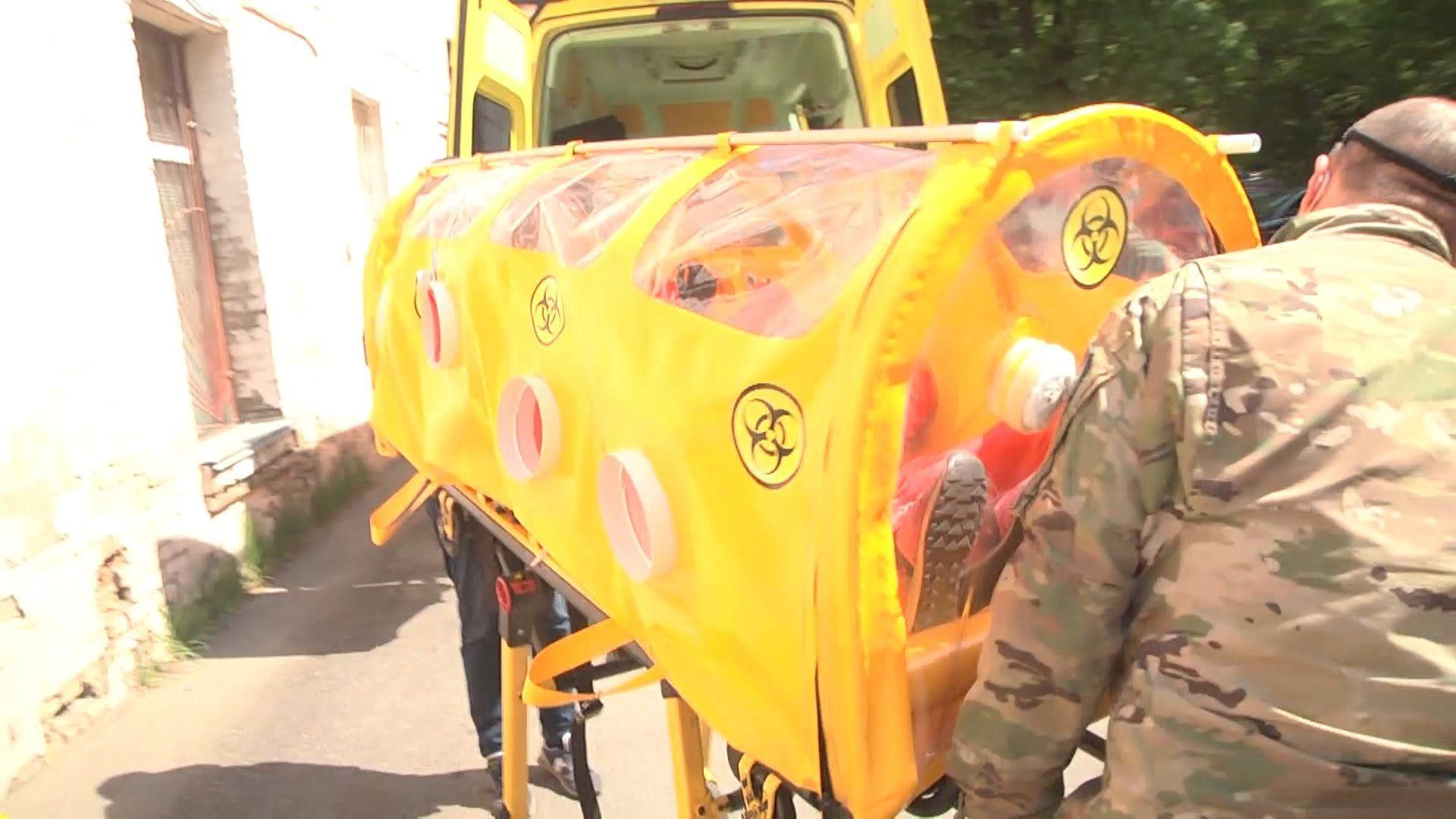 Українська капсула для пацієнтів з COVID-19: фото та відео боксів Українська капсула для пацієнтів з COVID-19: фото та відео боксів