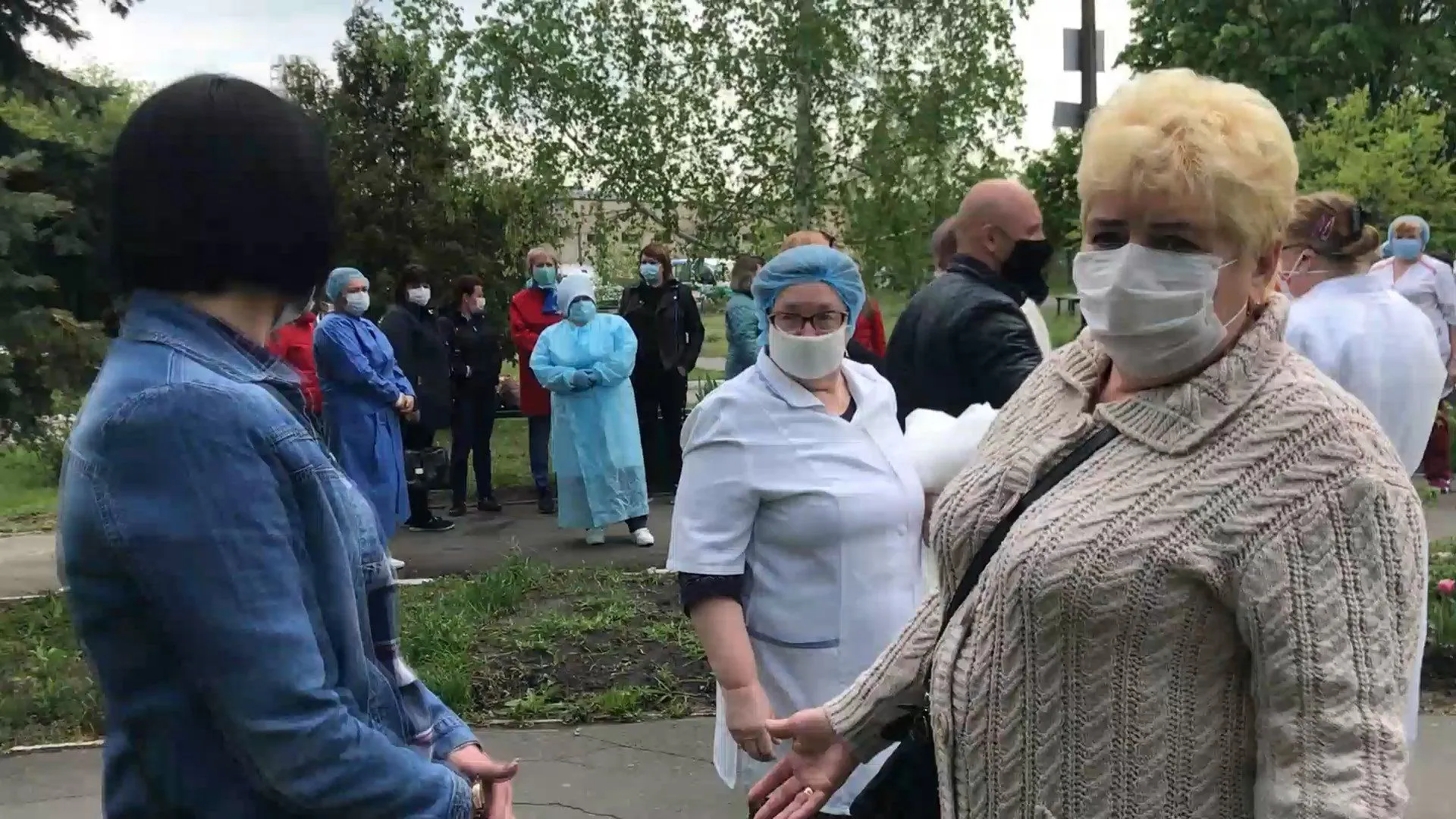 Протести медиків в Києві