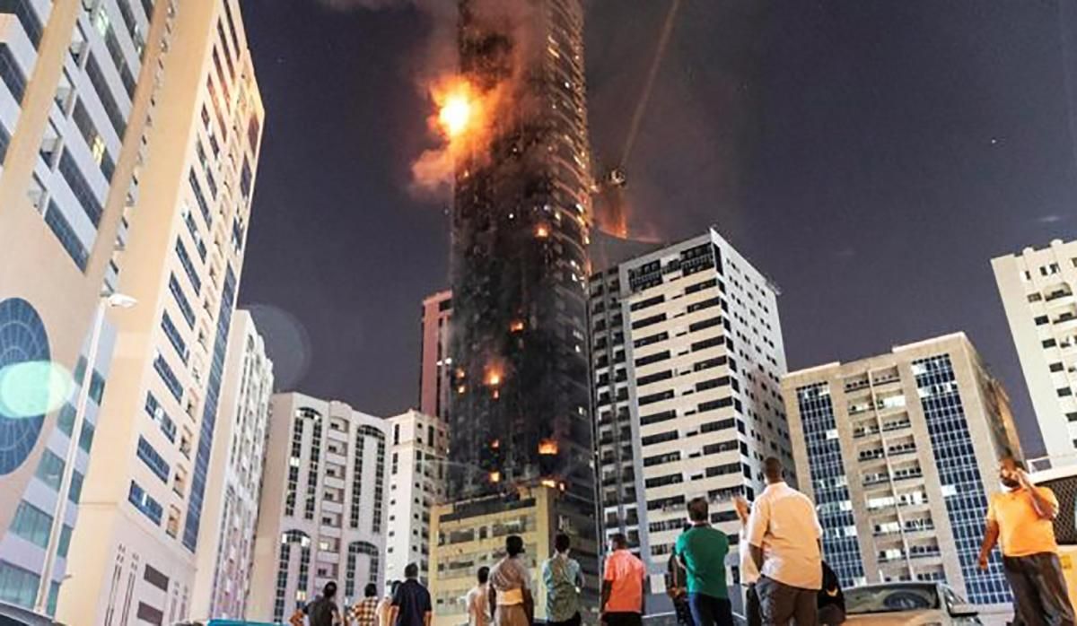 Пожежа в ОАЕ: мешканці хмарочоса розповіли, як врятувалися від вогню