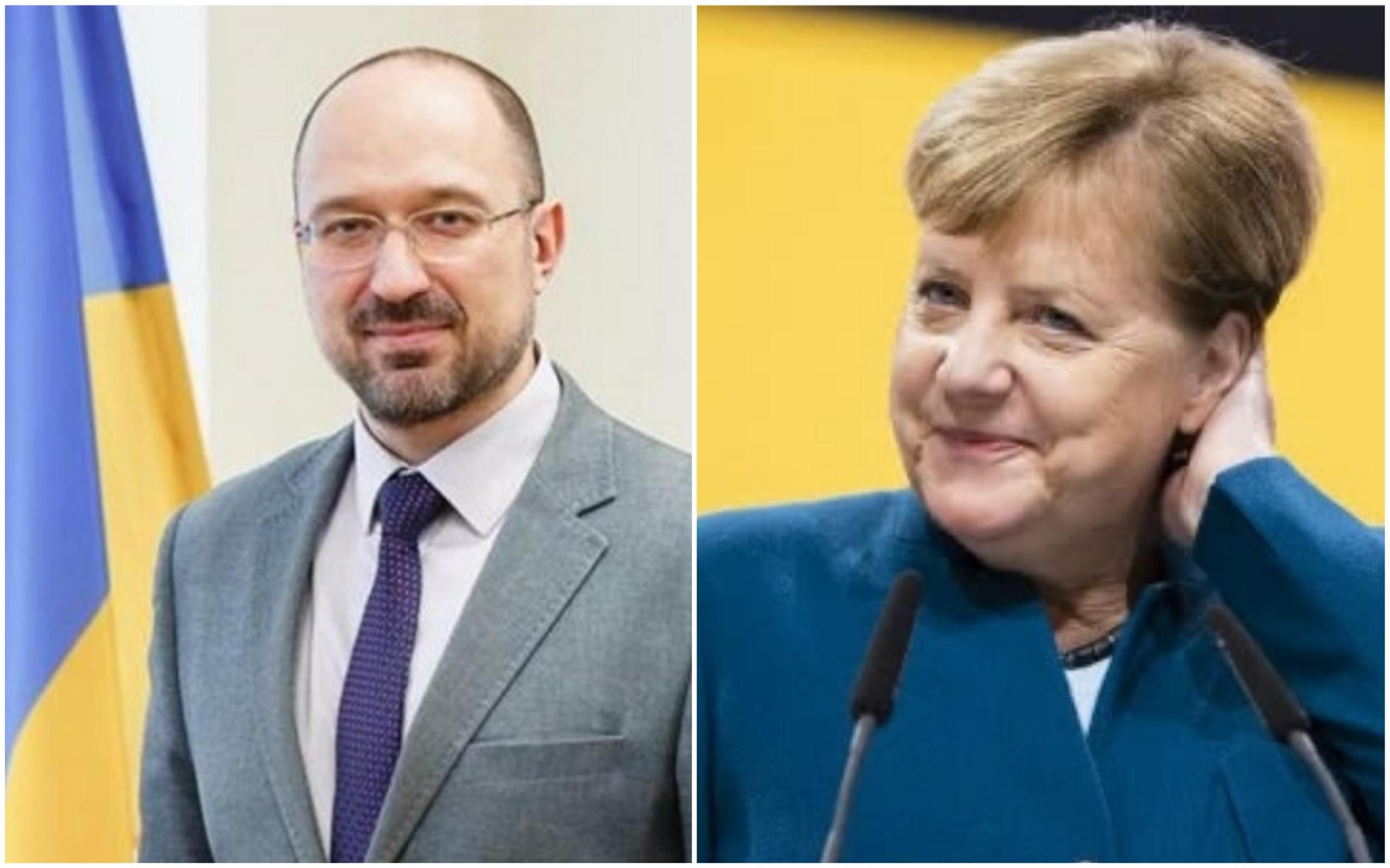 Переговори Дениса Шмигаля та Ангели Меркель 12 травня Переговори Дениса Шмигаля та Ангели Меркель 12 травня