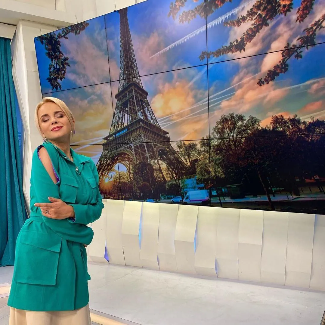 Лілія Ребрик у студії Лілія Ребрик у студії