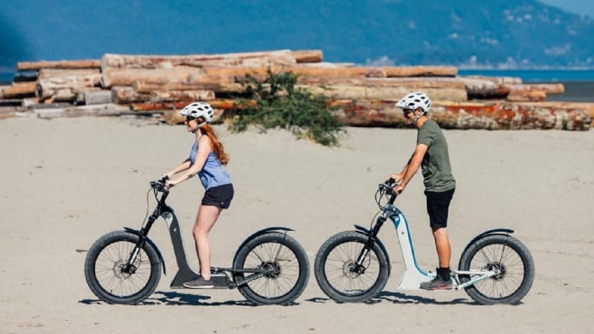 Канадський стартап представив потужний позашляховий електроскутер Канадський стартап представив потужний позашляховий електроскутер