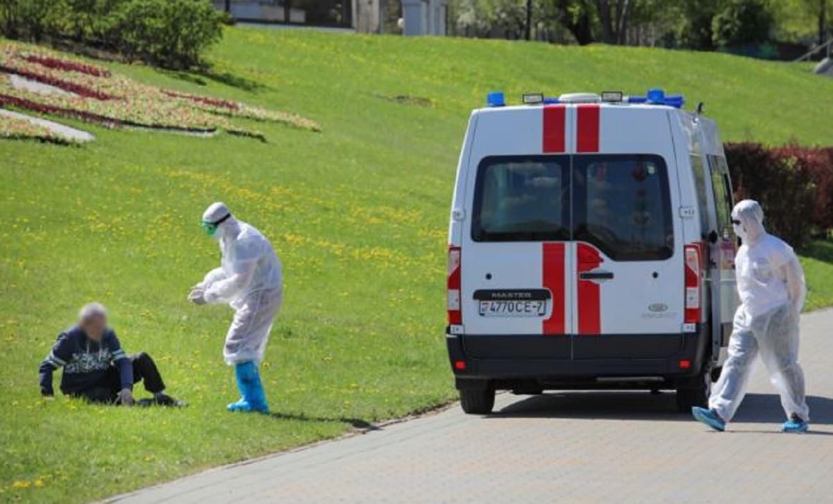 На репетиции парада в Минске задержали больного COVID-19 На репетиции парада в Минске задержали больного COVID-19