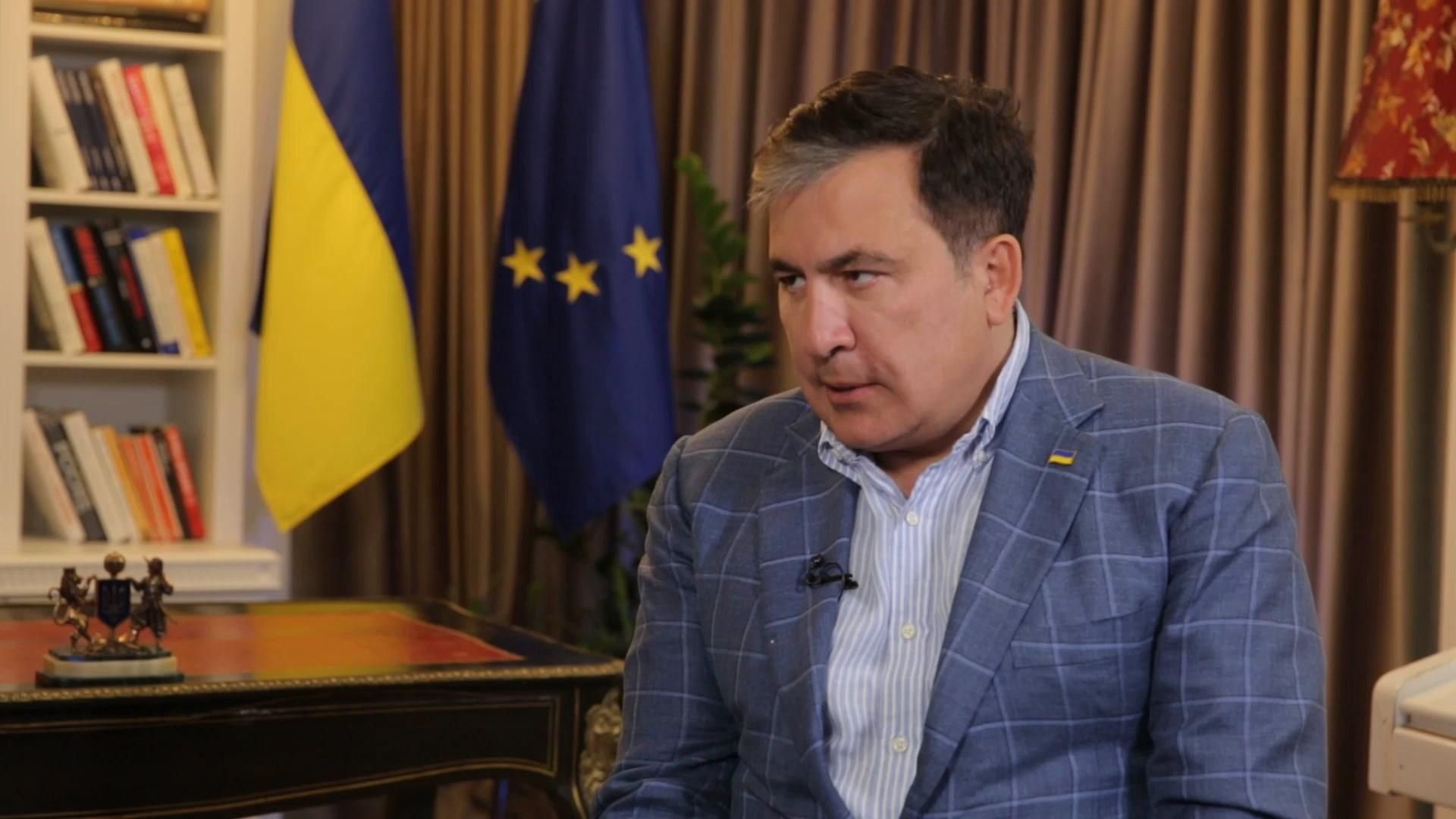 Саакашвили рассказал, кто был против него в "Слуге народа"
