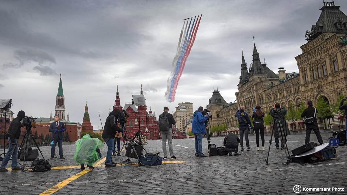 Як заходи пройшли 9 травня в Росії: фото, відео