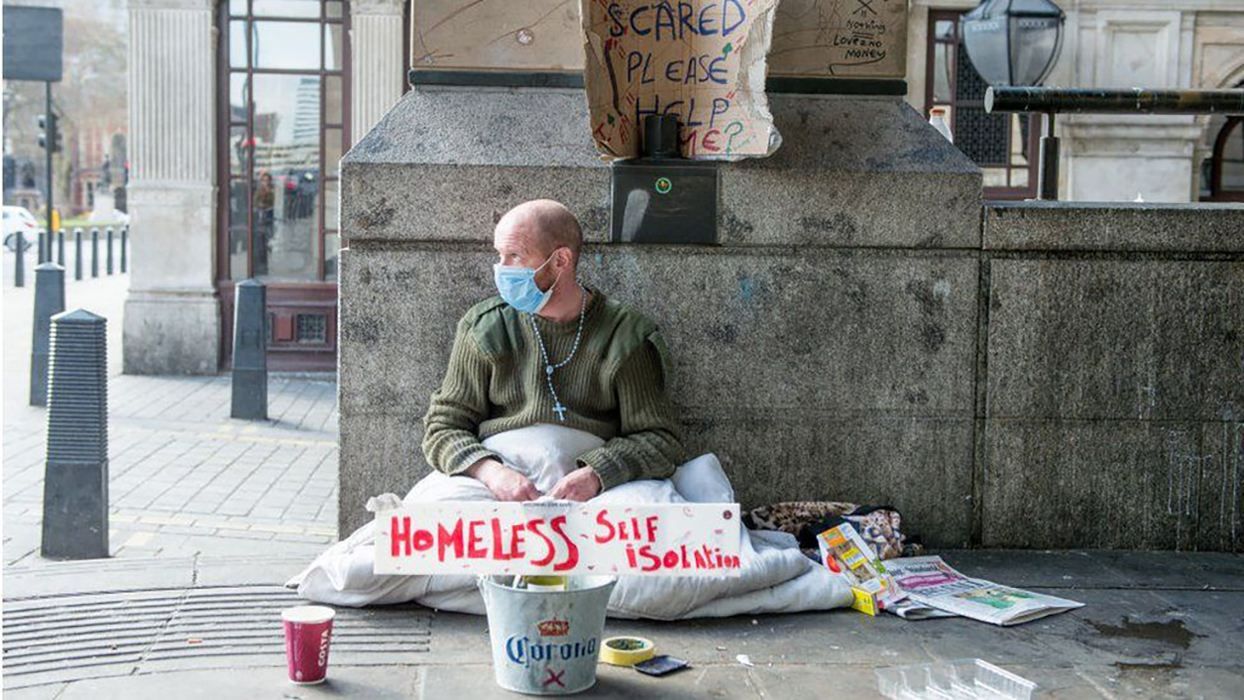 Безпритульні в Сан-Франциско під час карантину 2020