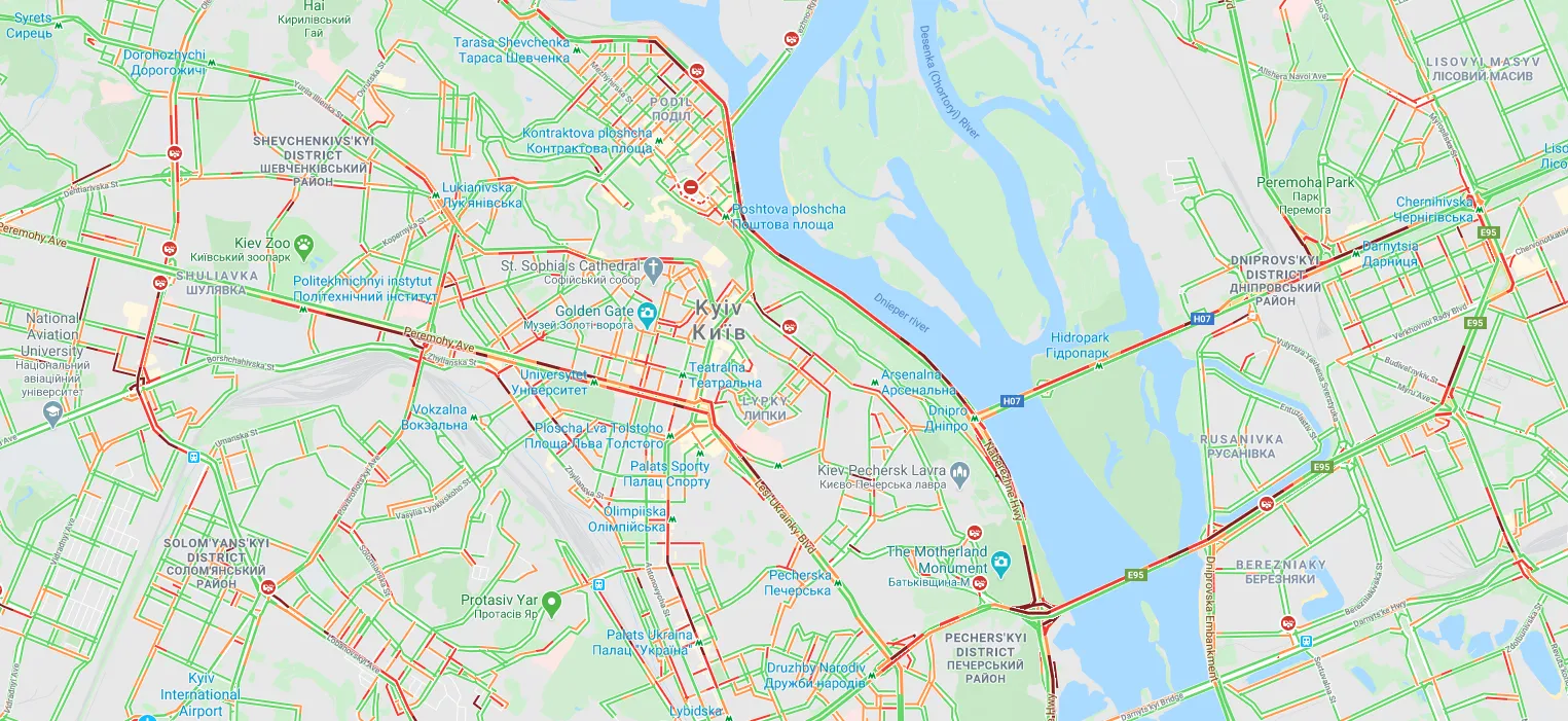Затори Київ Затори Київ