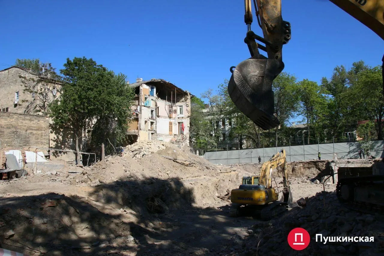 Обвал будинку в Одесі Обвал будинку в Одесі