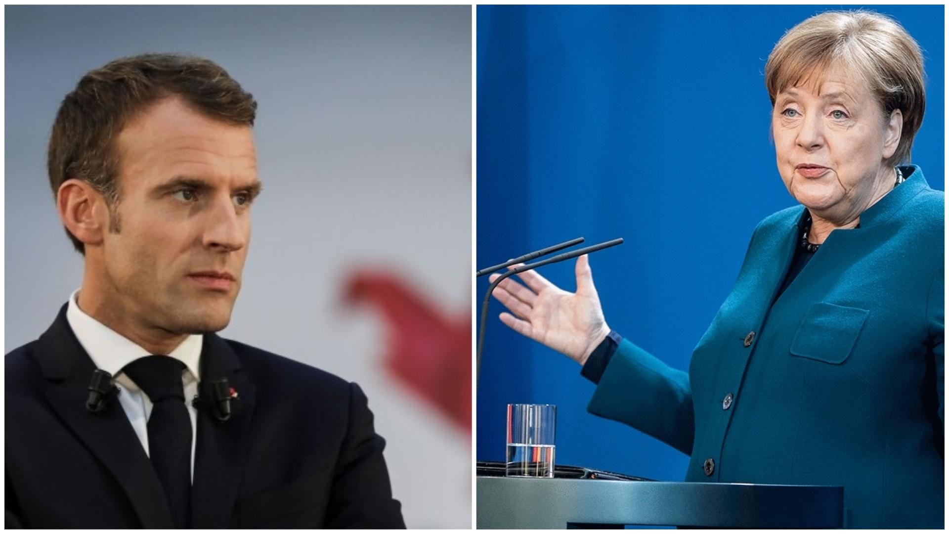 Меркель и Макрон согласились, что ЕС должен одолжить 500 миллиардов евро Меркель и Макрон согласились, что ЕС должен одолжить 500 миллиардов евро