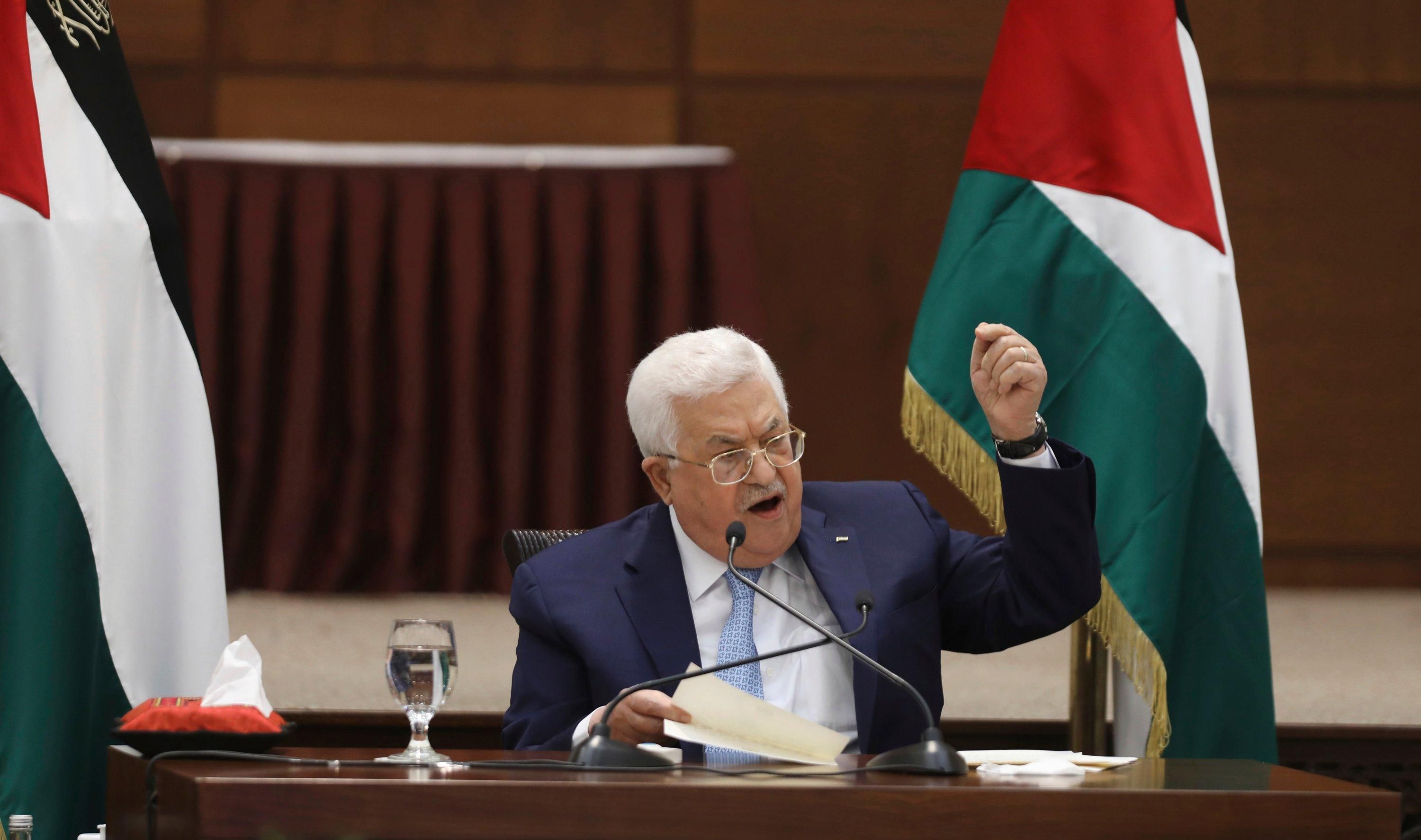 Голова Палестинської Автономії Махмуд Аббас