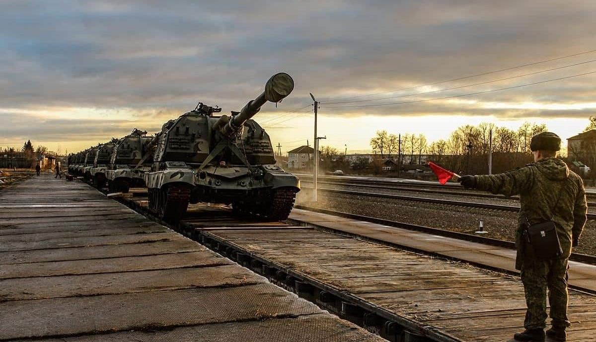 Росія звозить артилерію до кордону з Чернігівською областю: фото