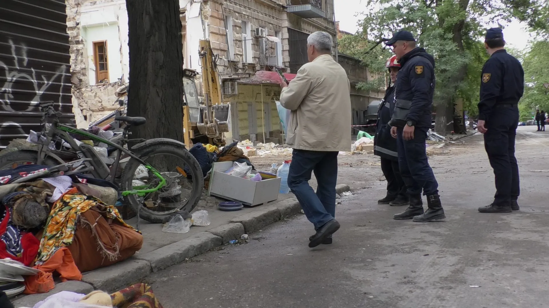 Обвал будинку в Одесі Обвал будинку в Одесі