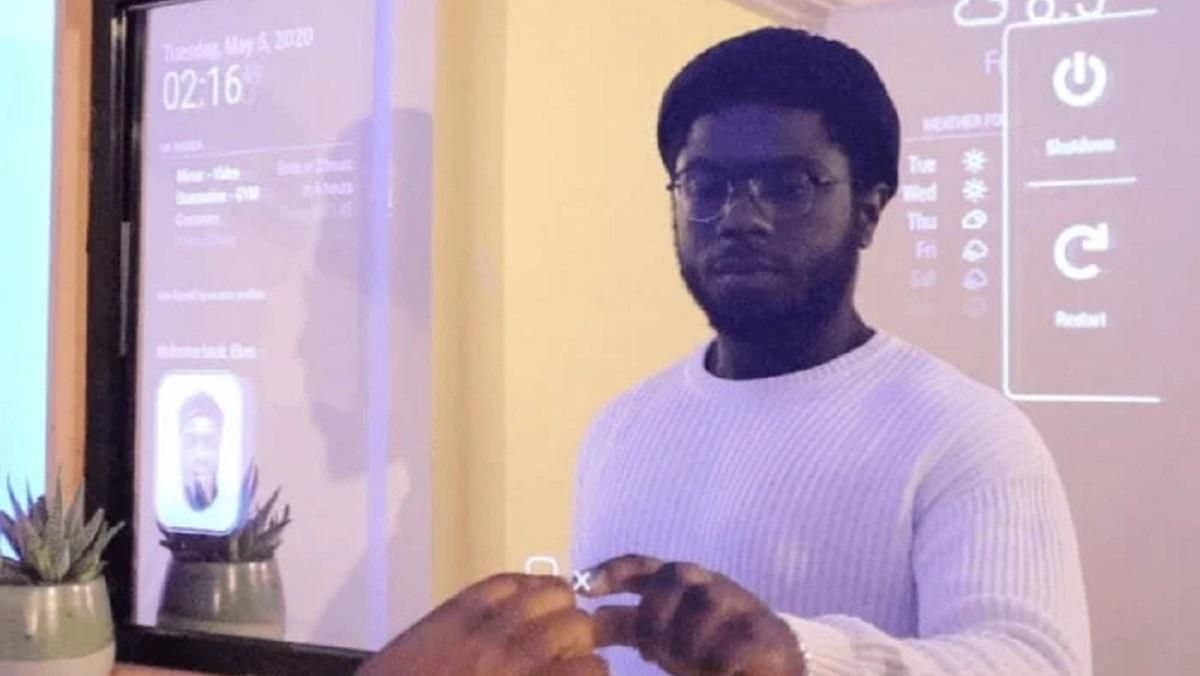 Инженер создал умное зеркало на базе компьютера Raspberry Pi: видео Инженер создал умное зеркало на базе компьютера Raspberry Pi: видео