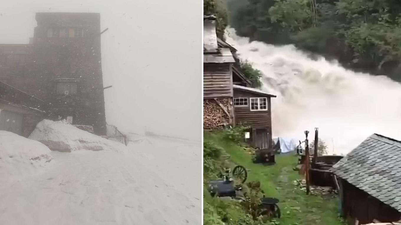 Снег в Карпатах 24 мая 2020: фото непогоды в Ивано-Франковске Снег в Карпатах 24 мая 2020: фото непогоды в Ивано-Франковске