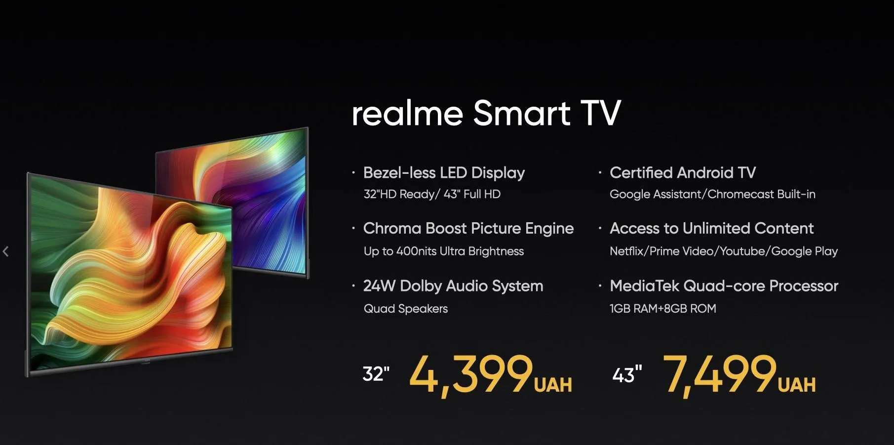 Realme Smart TV.