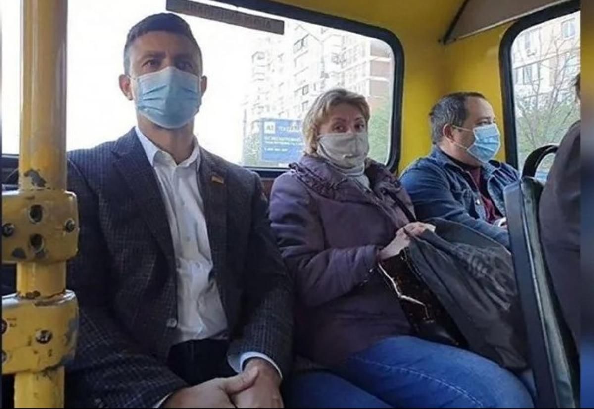 Тищенко говорит, что не ехал в маршрутке зайцем - видео Тищенко говорит, что не ехал в маршрутке зайцем - видео