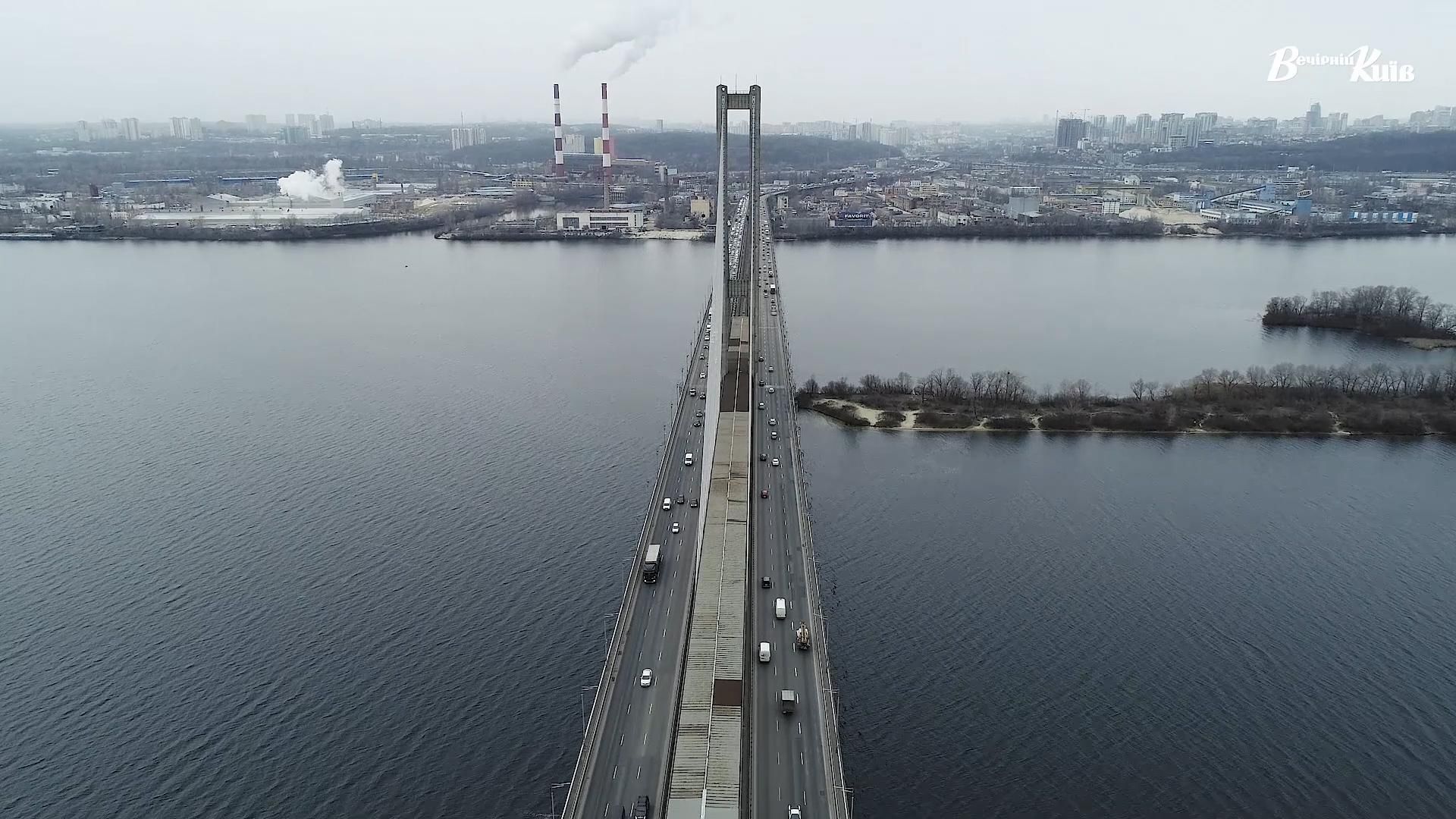 Пробки в Киеве, Южный мост 26 мая 2020 - карта пробок