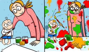 Українка в коміксах показує будні мам: кумедні ілюстрації, які змусять вас сміятися