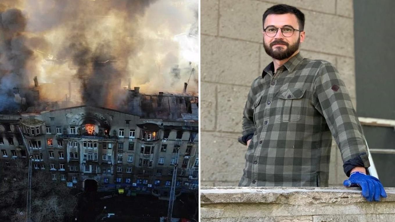 Пожежа в коледжі на Троїцькій: активісти захищають арештованого Андрія Хаєцького – подробиці Пожежа в коледжі на Троїцькій: активісти захищають арештованого Андрія Хаєцького – подробиці