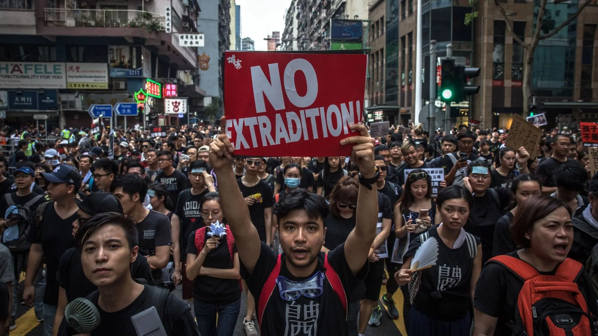 Гонконг 2019 екстрадиція