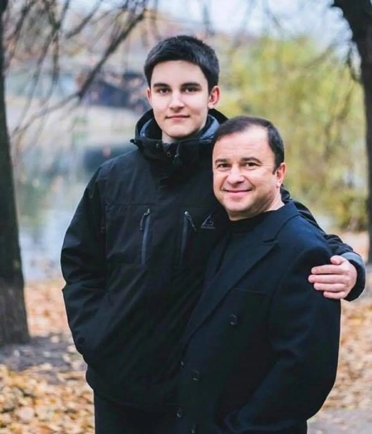Віктор Павлік з сином Павлом