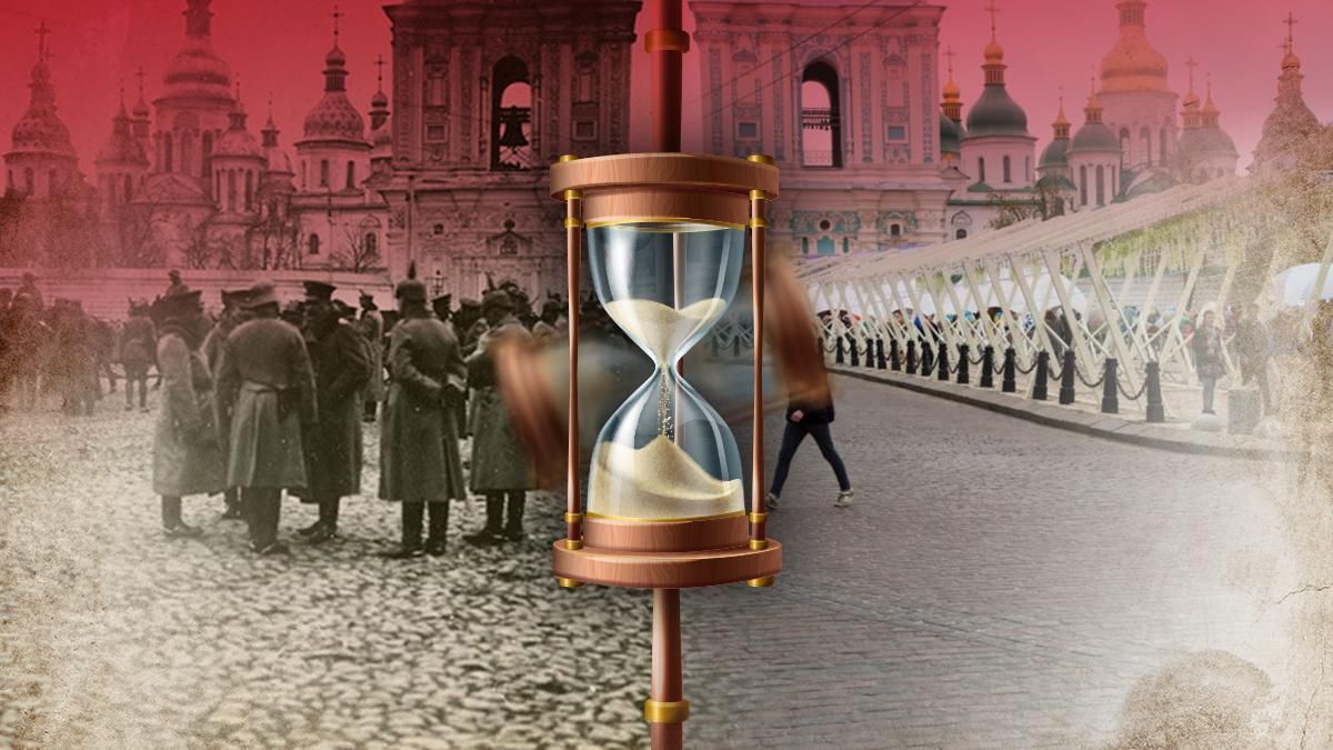 Як виглядав Київ стародавній і зараз: фотопорівняння Як виглядав Київ стародавній і зараз: фотопорівняння