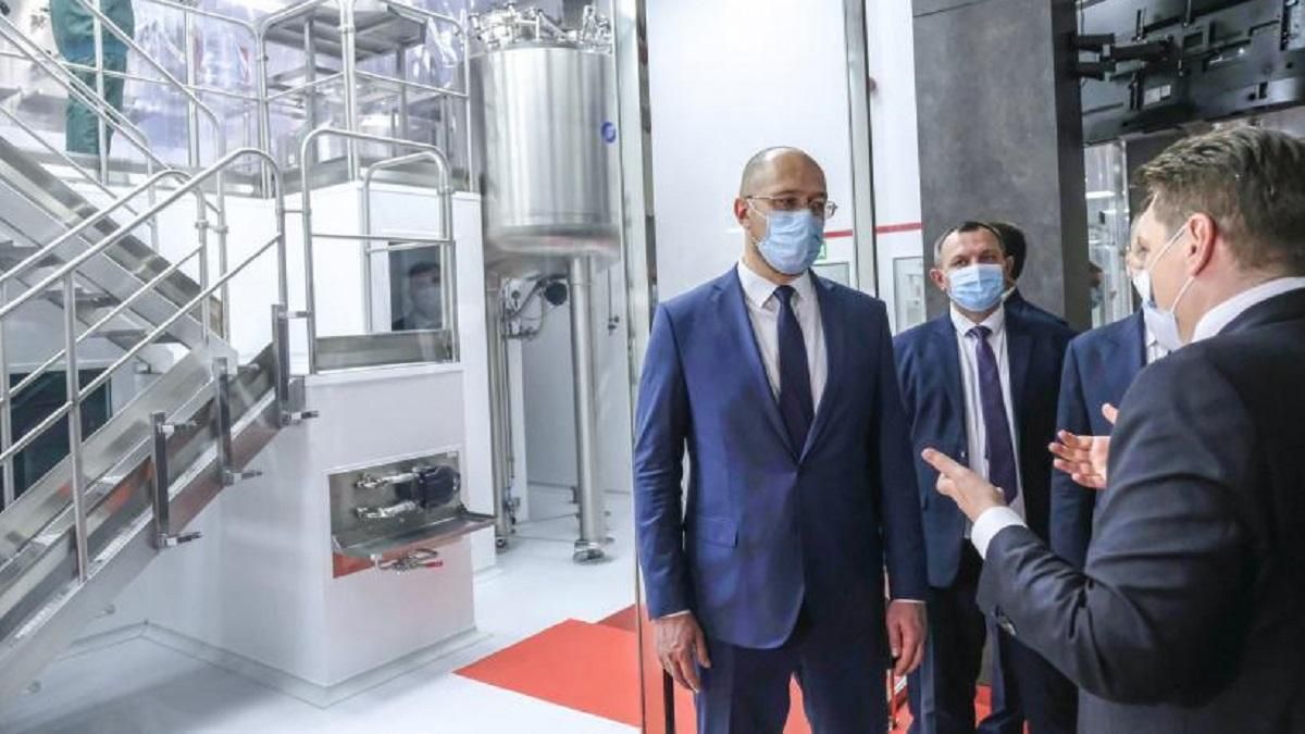 Денис Шмигаль та Максим Степанов відвідали завод-фракціонатор Biopharma Денис Шмигаль та Максим Степанов відвідали завод-фракціонатор Biopharma