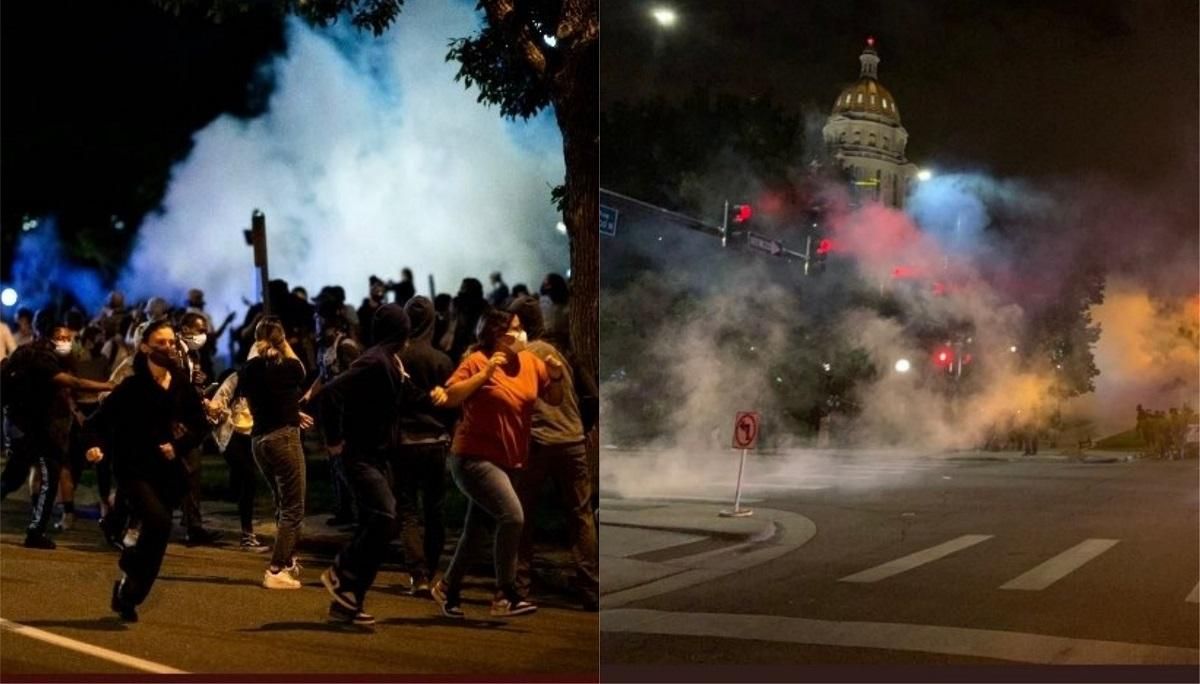 До Трампа прийшли з протестом через вбивство Флойда, почалися сутички: відео