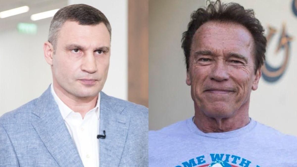 День Киева: как Кличко и Шварценеггер поздравили киевлян песней День Киева: как Кличко и Шварценеггер поздравили киевлян песней