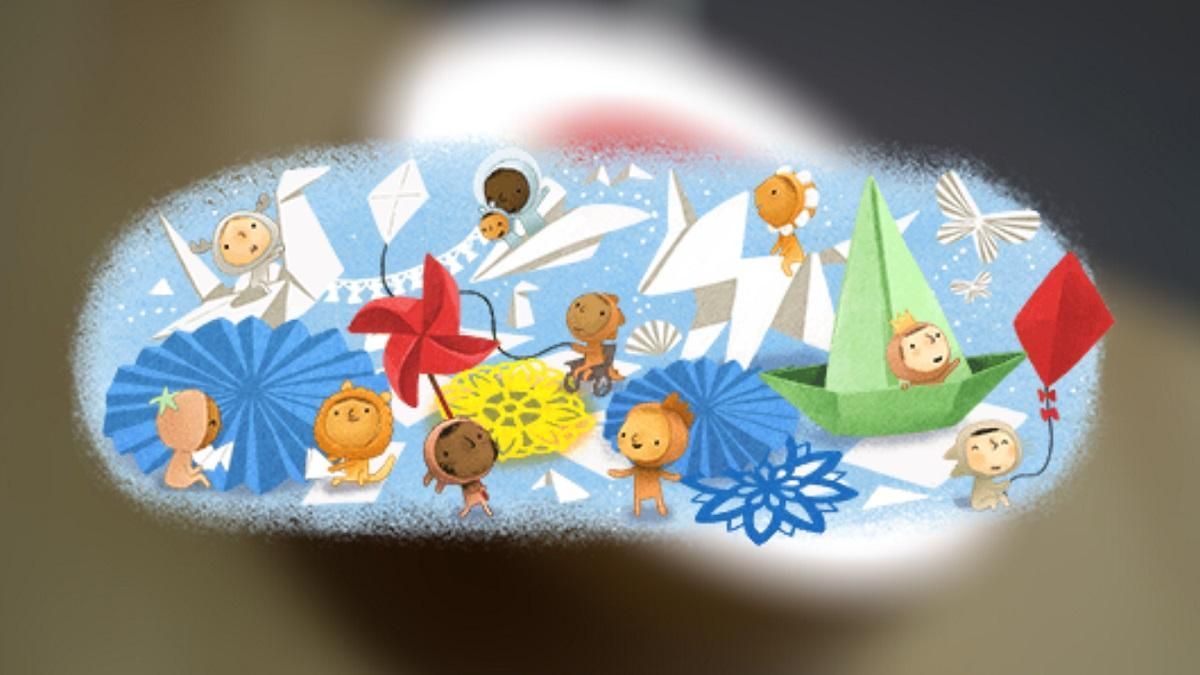 Международный день защиты детей: Google подготовил для малышей яркий дудл