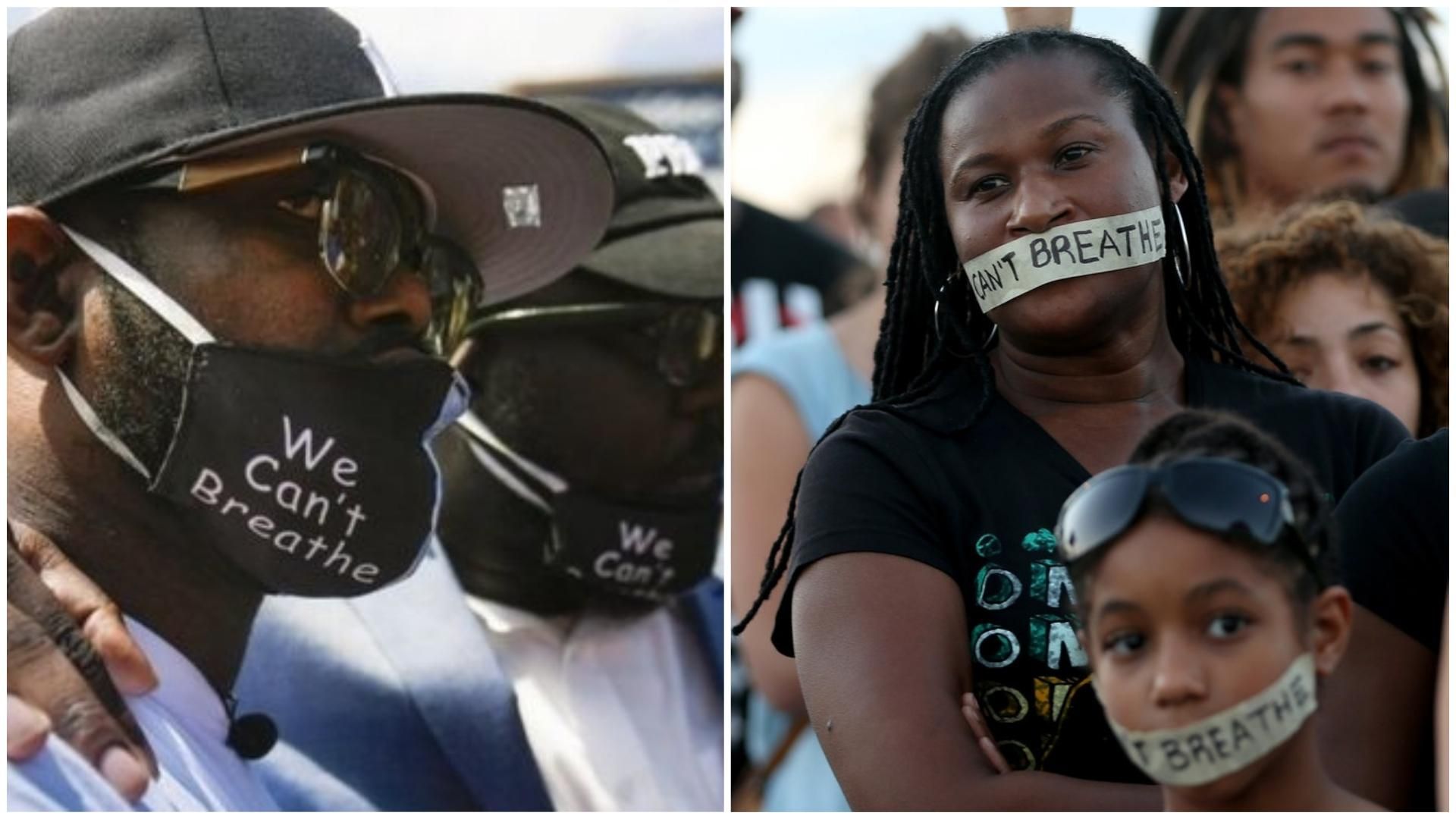 Я не могу дышать, – говорил Флойд перед смертью, пока полицейский душил его коленом Я не могу дышать, – говорил Флойд перед смертью, пока полицейский душил его коленом