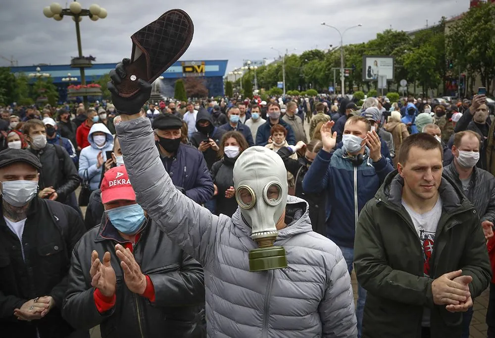 митинги в Булорусси