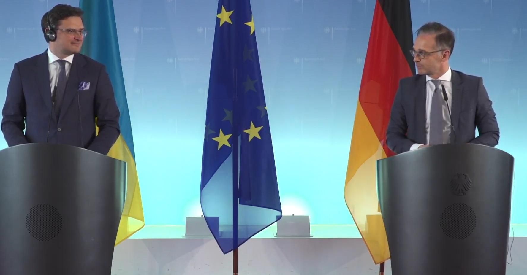 Встреча Кулебы и Мааса в Берлине 02.06.2020: видео Встреча Кулебы и Мааса в Берлине 02.06.2020: видео