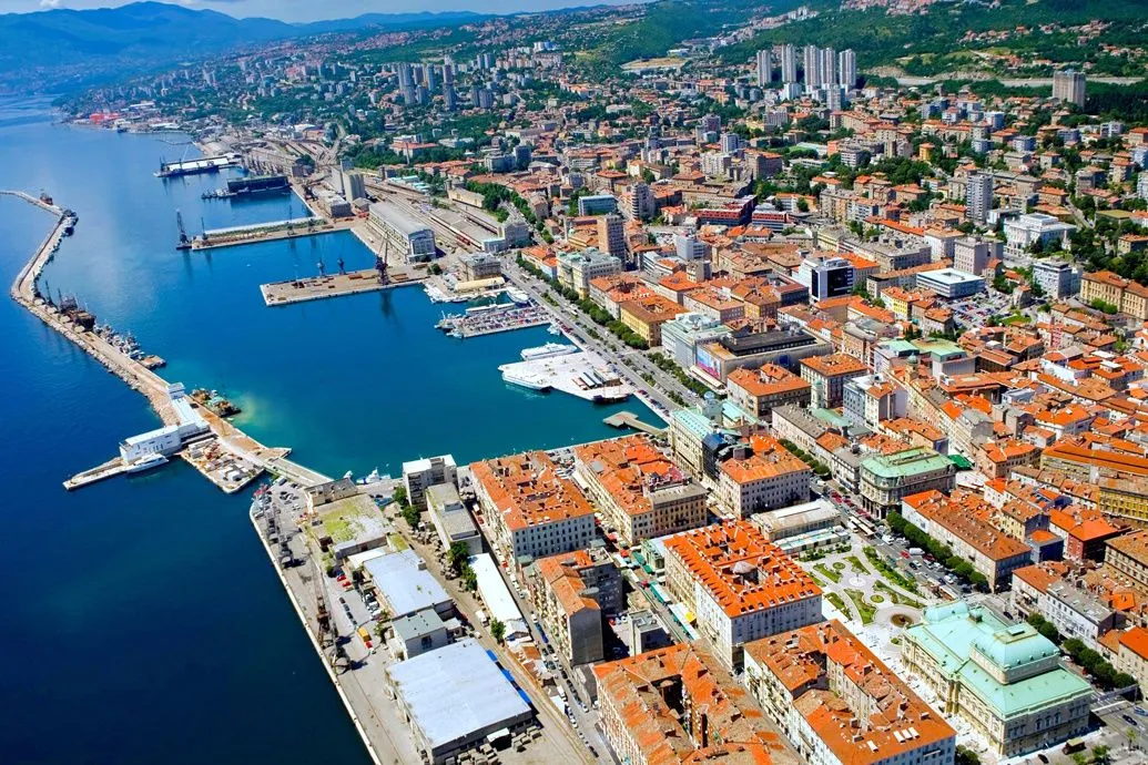 Місто Рієка в Хорватії Місто Рієка в Хорватії