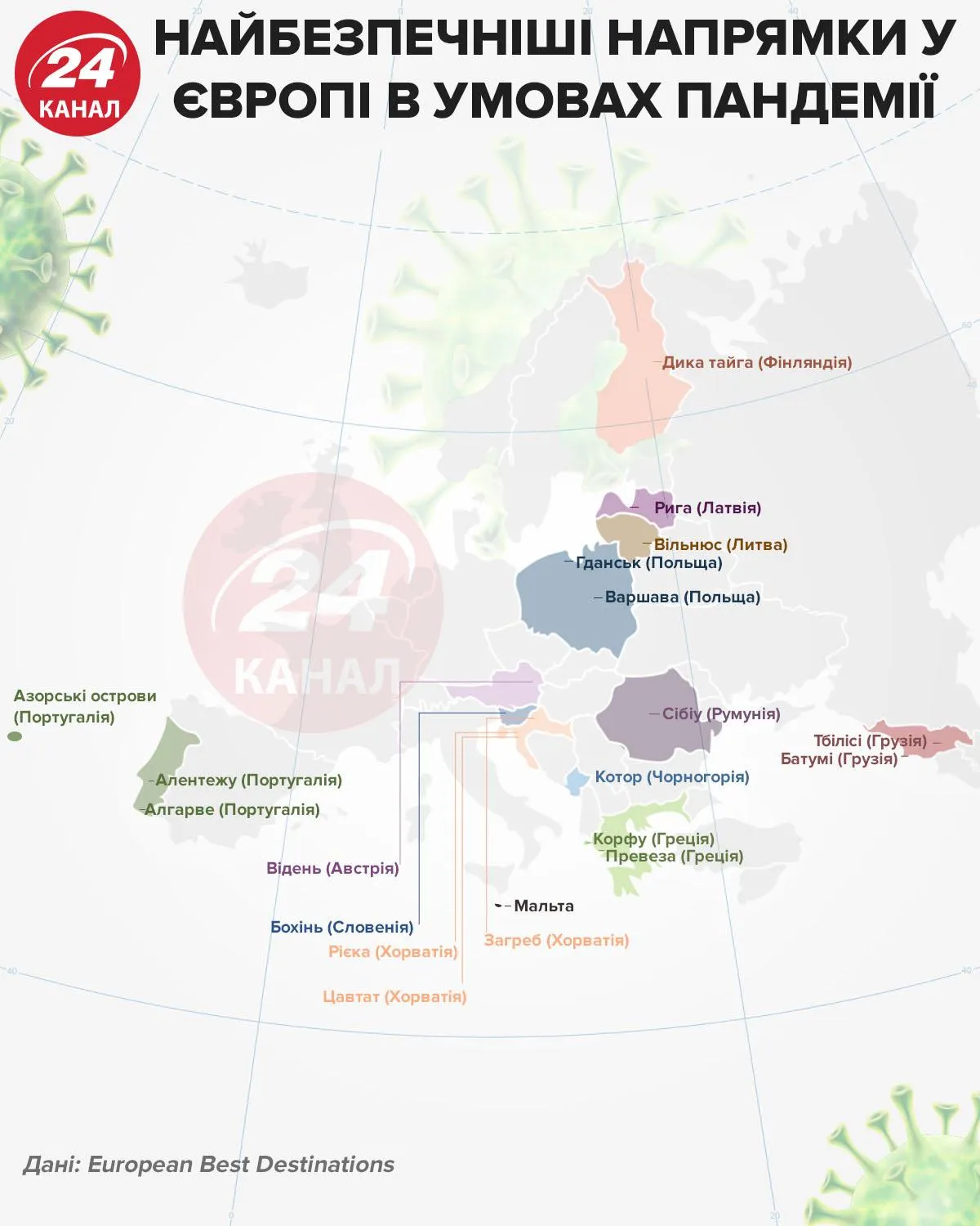 Самые безопасные направления в Европе инфографика 24 канал Самые безопасные направления в Европе инфографика 24 канал