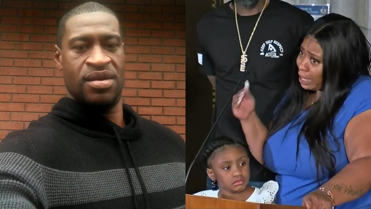 Мати дитини Джорджа Флойда вперше виступила із заявою Мати дитини Джорджа Флойда вперше виступила із заявою