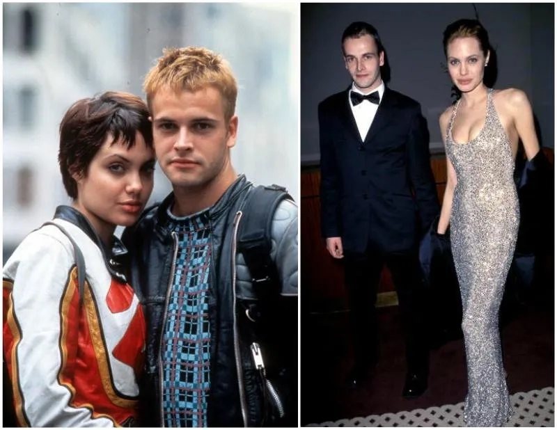 Анджеліна Джолі з першим чоловіком Анджеліна Джолі з першим чоловіком