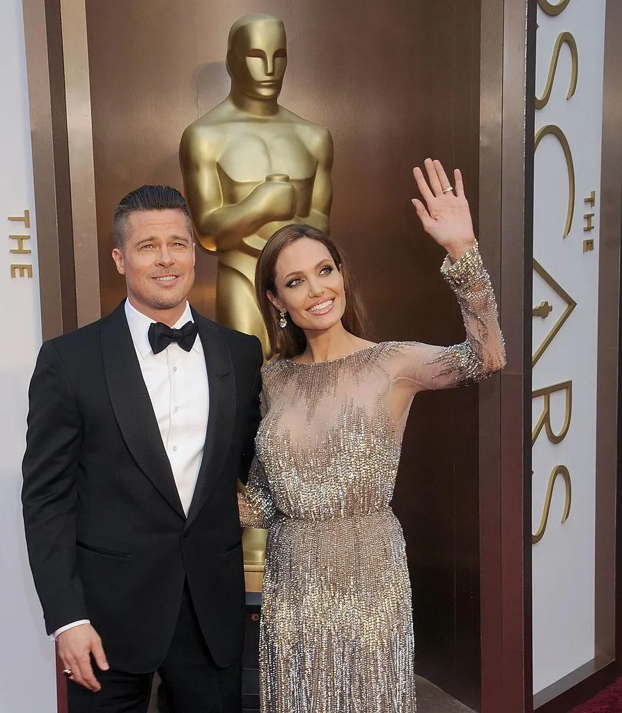 Анжеліна Джолі з Бредом Піттом Анжеліна Джолі з Бредом Піттом