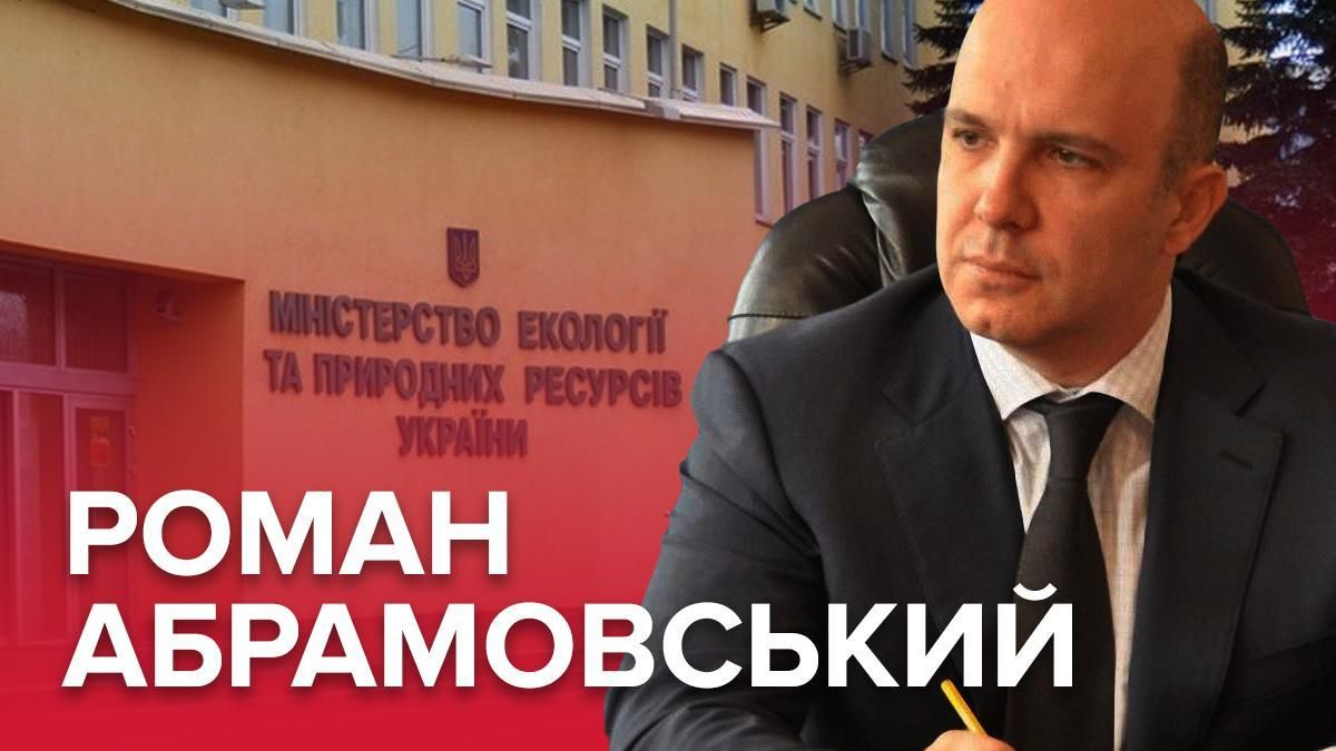 Роман Абрамовский: министр экологии - биография
