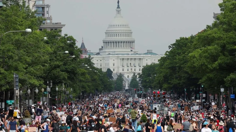 протести у США, Вашингтон