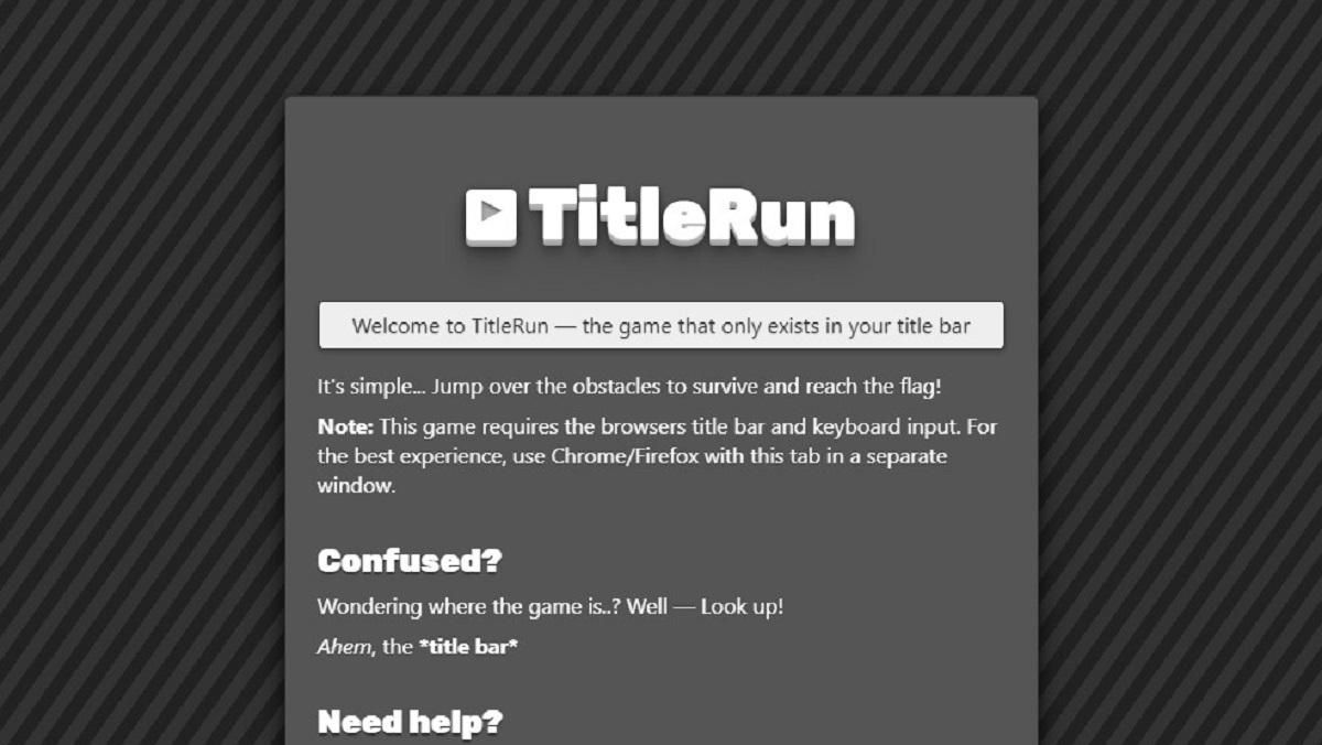 Програміст створив незвичну гру в заголовку вкладки браузера Програміст створив незвичну гру в заголовку вкладки браузера