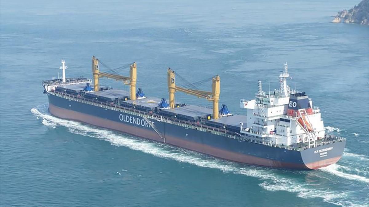 У Чорне море біля Одеси скинуло невідому речовину іноземне вантажне судно: фото У Чорне море біля Одеси скинуло невідому речовину іноземне вантажне судно: фото