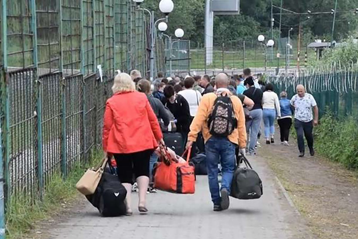 Черги на кордоні з Польщею на переході Шегині 11 червня 2020