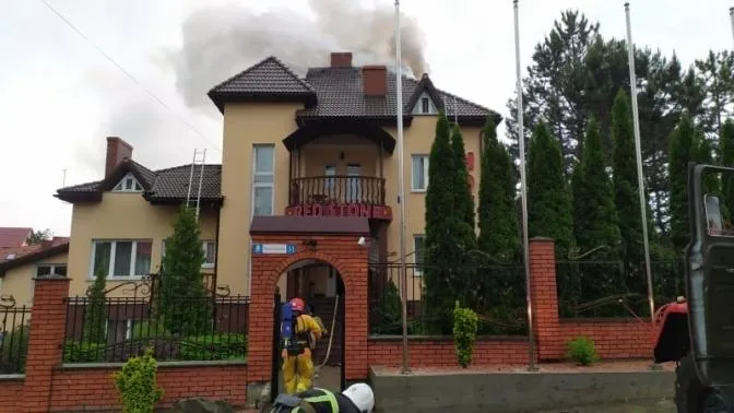 блискавка влучила в готель у Трускавці блискавка влучила в готель у Трускавці