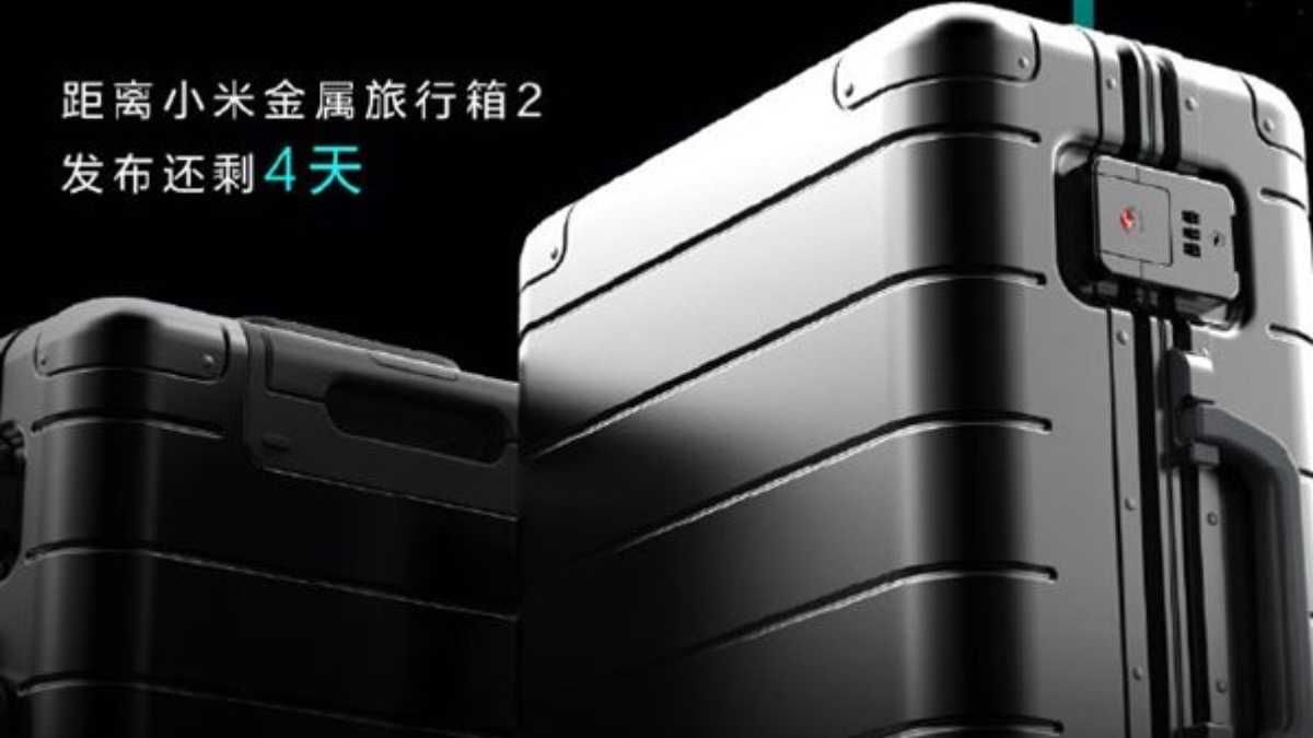 Xiaomi випустила нове покоління "елітної" валізи Metal Carry-on Luggage 2