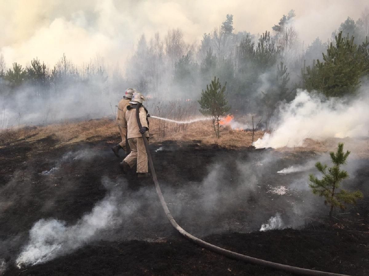 Пожежники рятують довкілля. А що роблять "екоактивісти"?