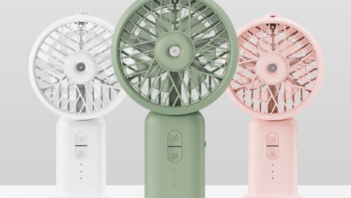 Xiaomi представила бюджетный портативный вентилятор со встроенным увлажнителем