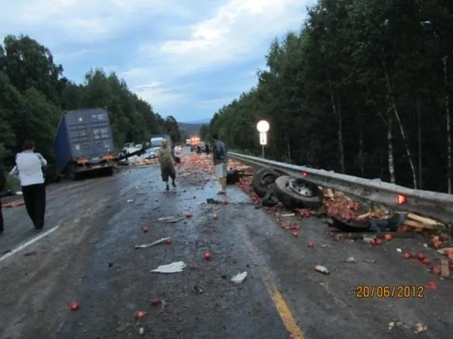 ДТП, Челябинская область.  жертвы, М-5, грузовик, легковые